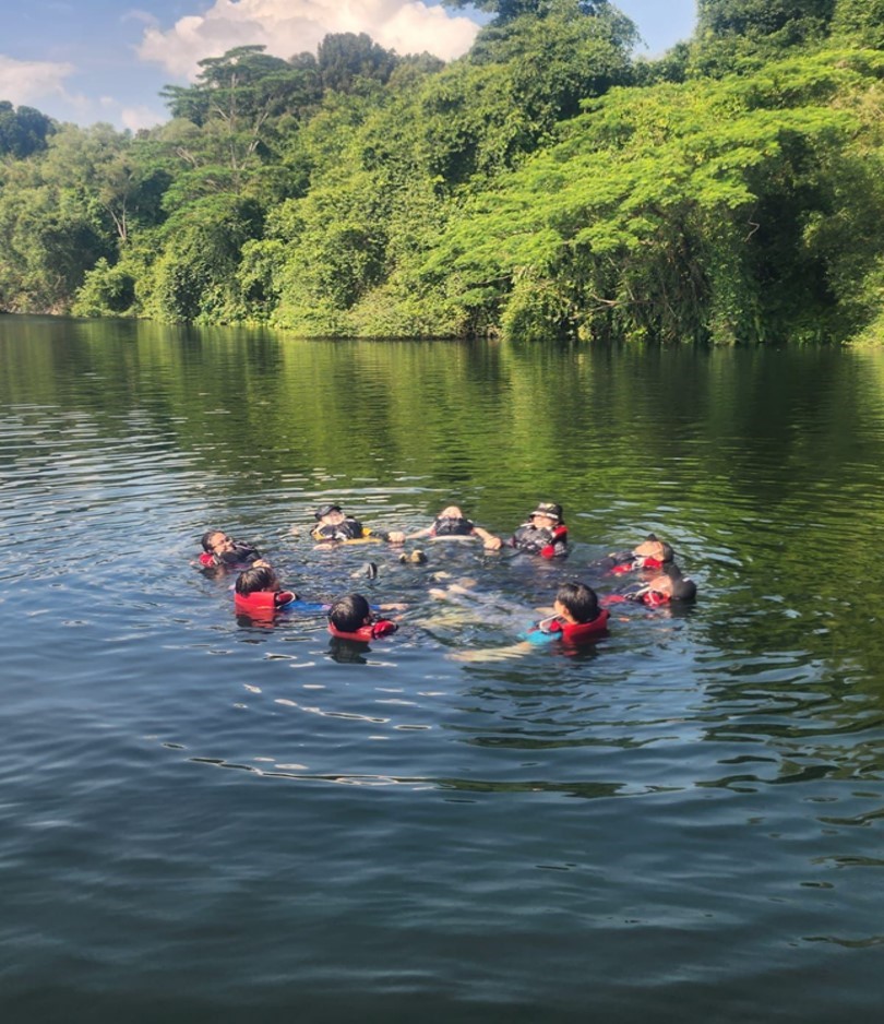 Outward Bound Singapore – Water confidence in quarry lake